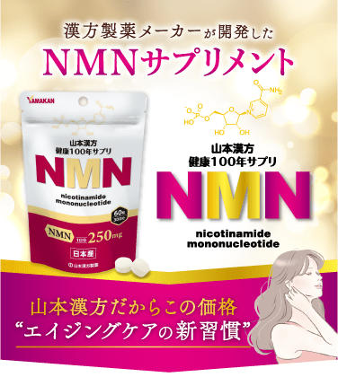 NMNサプリメント｜山本漢方だからこの価格“エイジングケアの新習慣”